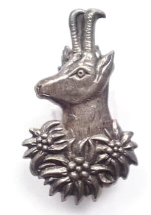 Odznak hlava kamzíka