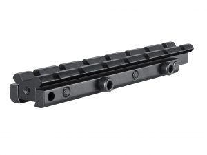 ADAPTOR BASE 1 PIECE 3/8” RIFLE TO WEAVER ELEVATED