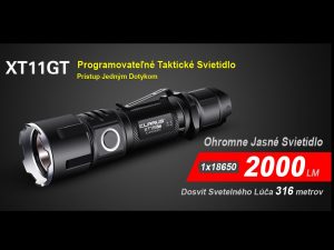 KLARUS XT11GT (2000lm) + (LiR 3,6V 3100mAh 18GT-IMR31)