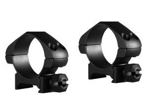 Precision Steel Ring Mounts Weaver (2pcs /30mm Low, With Nut)