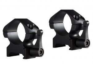 Precision Steel Ring Mounts Weaver (2pcs /1" Medium, With Lever)