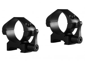 Precision Steel Ring Mounts Weaver (2pcs /30mm Medium, With Leve