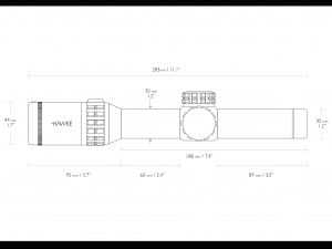 HAWKE Frontier 30 FFP 3-15x50 SF IR (FFP Mil Pro 15x)