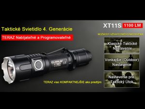 KLARUS Svietidlo XT11S (1100lm) + 18650BAT-26