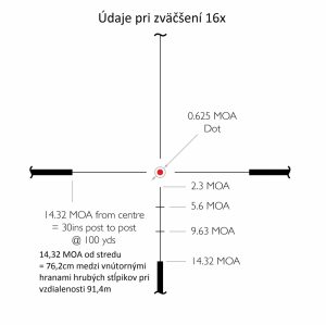 Endurance 30 WA SF IR 6-24x50 LR Dot (16x)