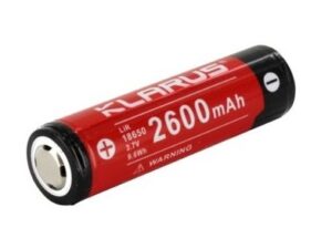 Klarus 18650BAT-26 (LiR 3,7V 2600mAh nabíjateľná)