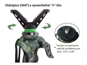 Teleskopická palica TRIPOD (Gen. 3)