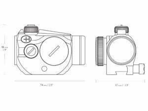 HAWKE Vantage RD 1x20 - 9-11mm (3MOA Dot)
