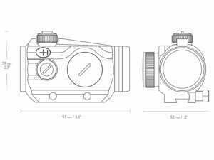 HAWKE Vantage RD 1x30 - 9-11mm (3MOA Dot)