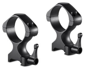 HAWKE Precision Steel Weaver (34mm/ 2pcs High, With Lever) Ring Mounts