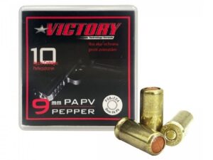 Korenisté slepé náboje Pobjeda 9mm PA PV