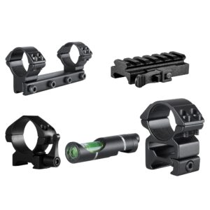 Montáže, adaptéry, vodováhy