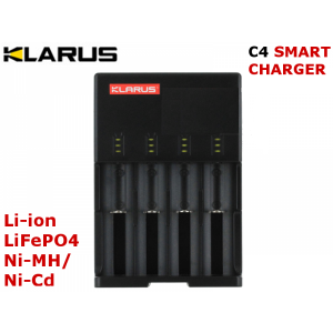 KLARUS C4 - nabíjačka na 4ks
